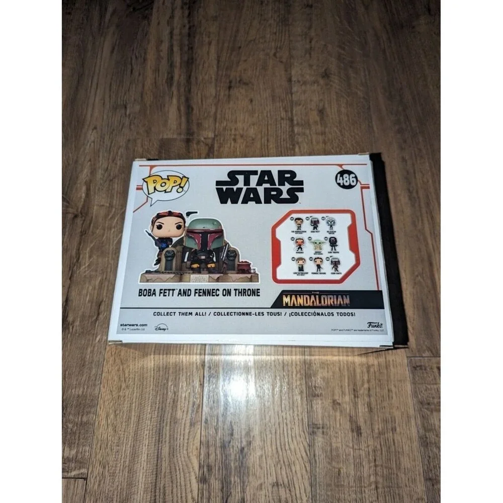 Funko Pop! Moments: Star Wars - Boba Fett and Fennec on Throne #486‎